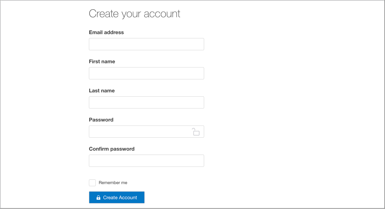 Create an Intuit Developer account Create an Intuit Developer account