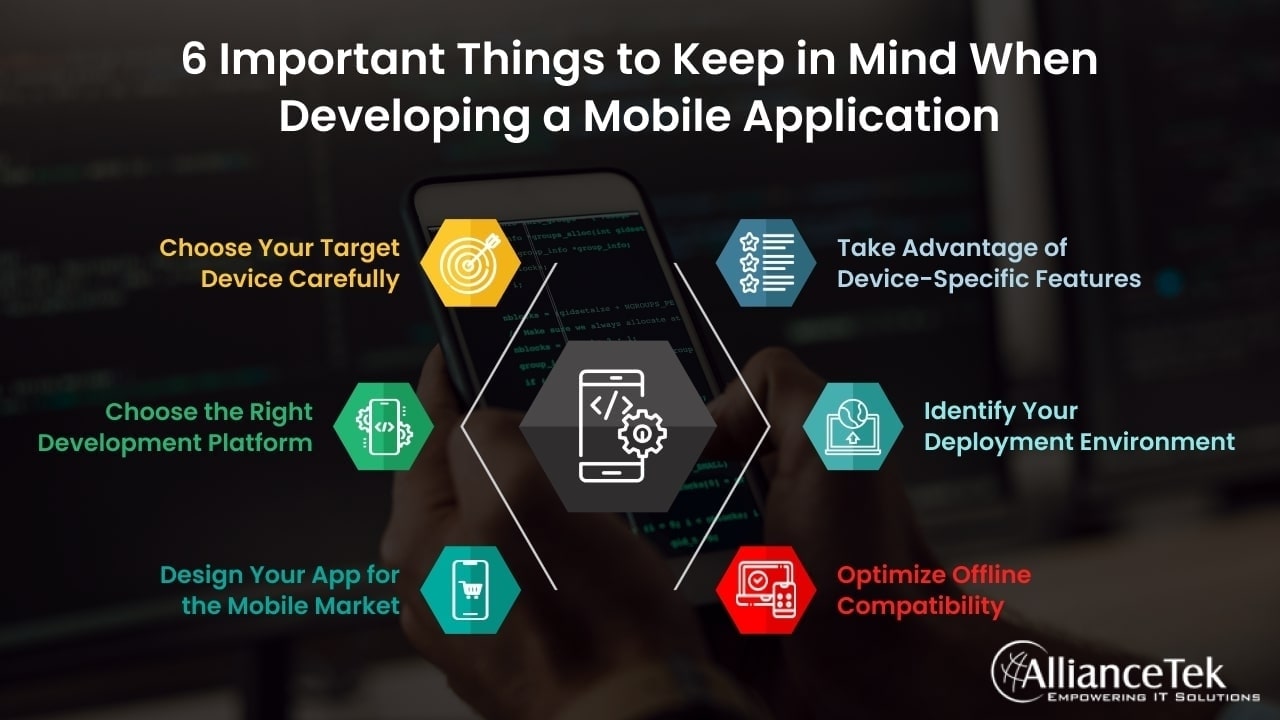 6 Important Things to Keep in Mind When Developing a Mobile Application 6 Important Things to Keep in Mind When Developing a Mobile Application