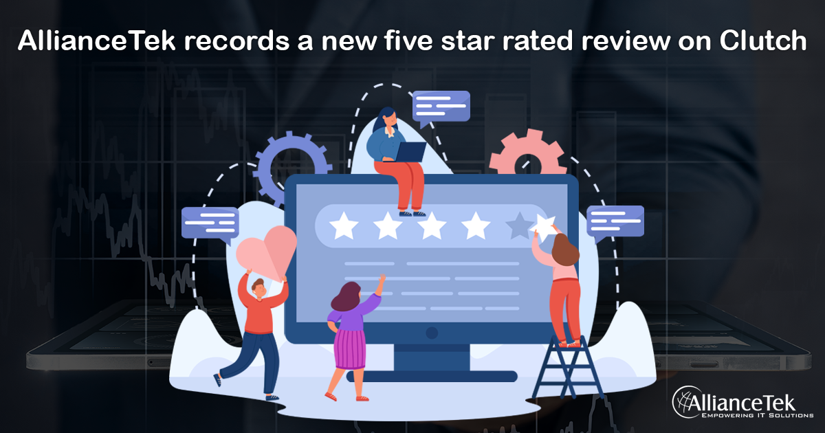 AllianceTek records a new five-star rated review on Clutch AllianceTek records a new five-star rated review on Clutch