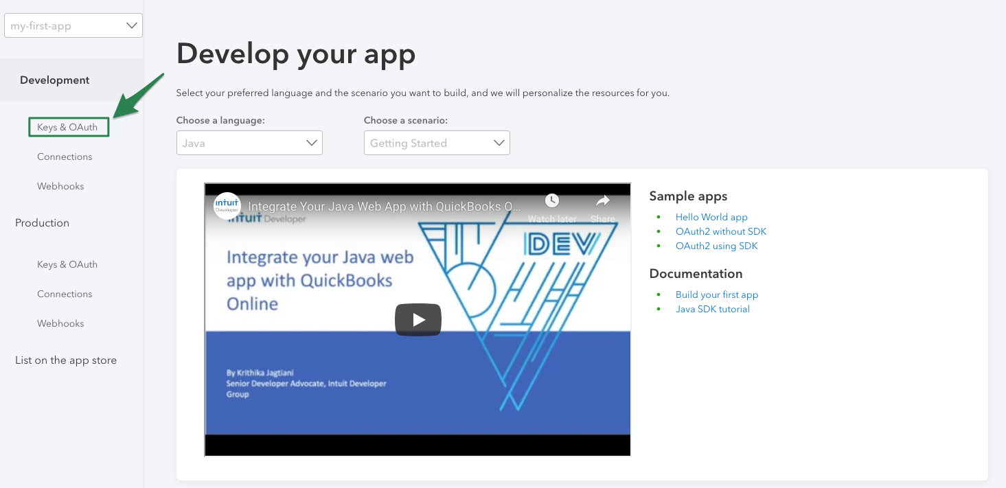 Develop your app Develop your app