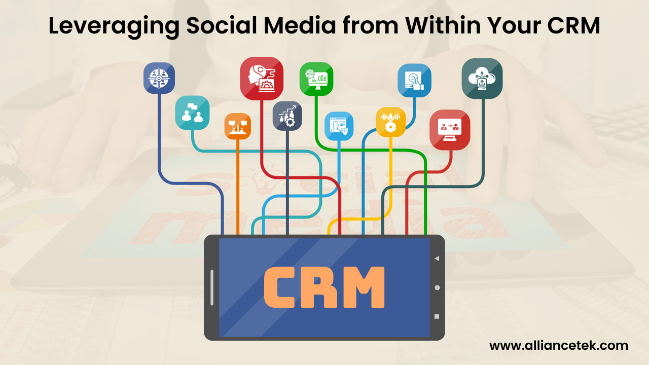 Leveraging Social Media from Within Your CRM Leveraging Social Media from Within Your CRM