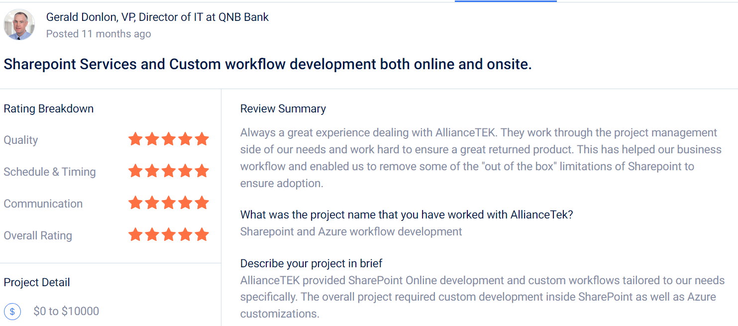 AllianceTek - Review 3 AllianceTek - Review 3