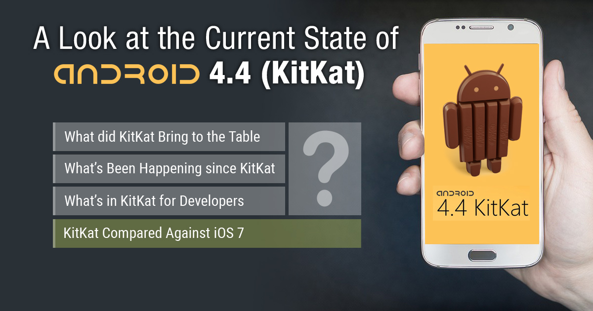 A Look at the Current State of Android 4.4 (KitKat) A Look at the Current State of Android 4.4 (KitKat)