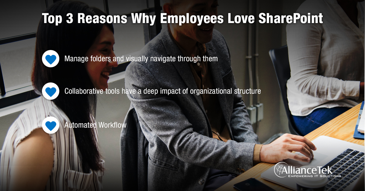 Top 5 Reasons Why Employees Love SharePoint Top 5 Reasons Why Employees Love SharePoint