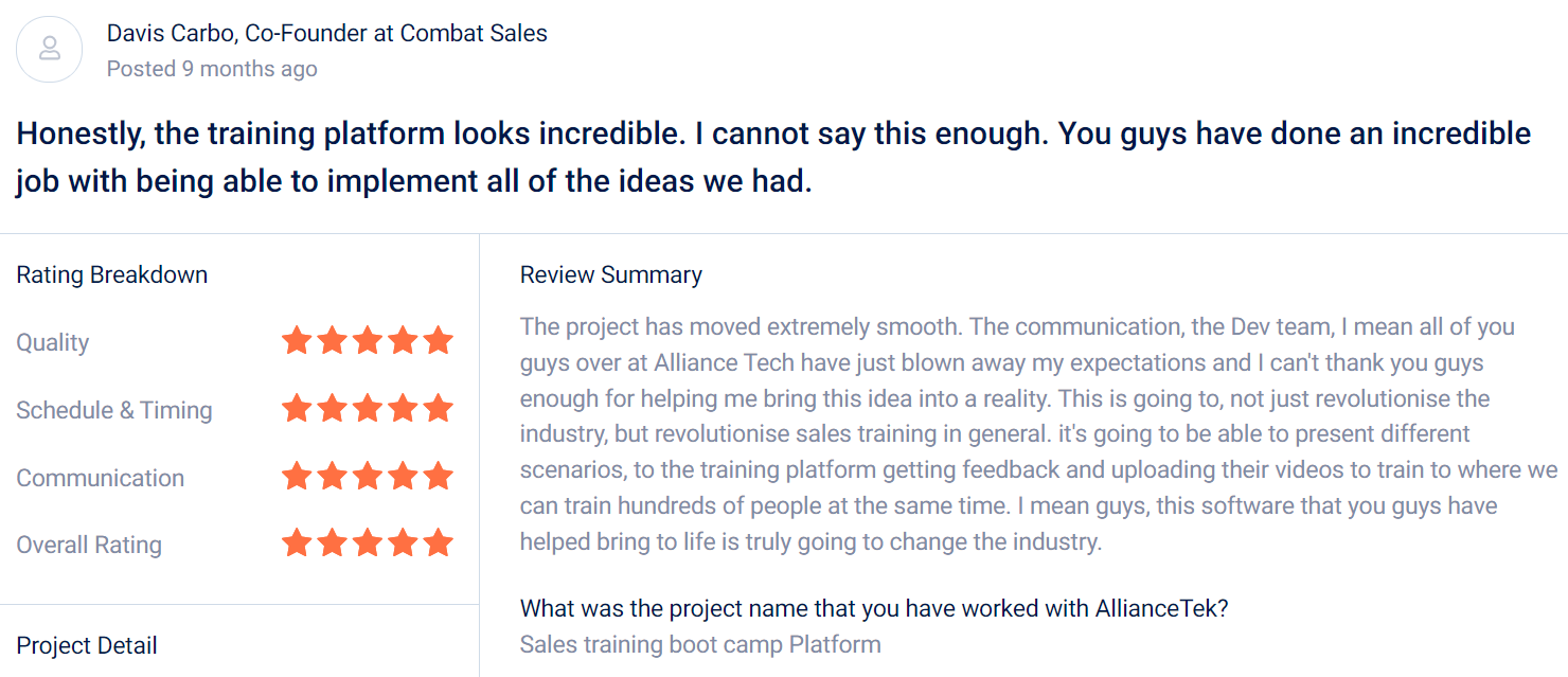 AllianceTek - Review 2 AllianceTek - Review 2