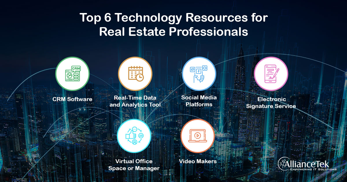Top 6 Technology Resources for Real Estate Professionals Top 6 Technology Resources for Real Estate Professionals
